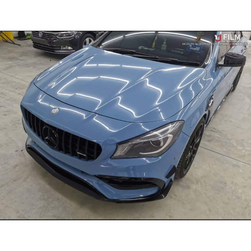 Sticker Fanchi FC207 Piano China Blue Super Gloss Glossy Premium Wrap