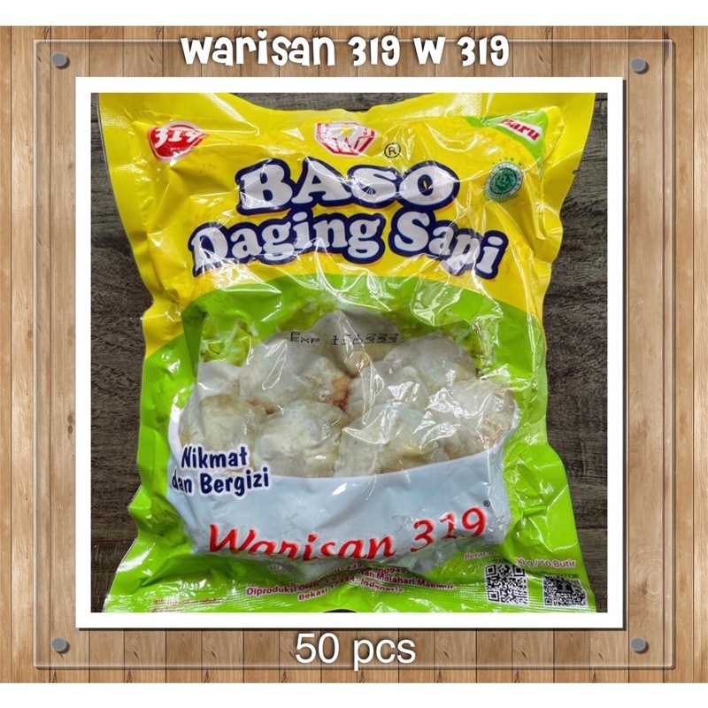 

Bakso Daging Sapi Warisan 319 isi 50 - W 319 50