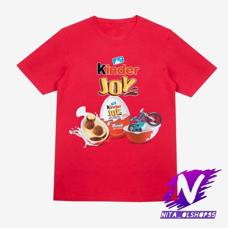 baju anak kaos anak gambar kinder joy