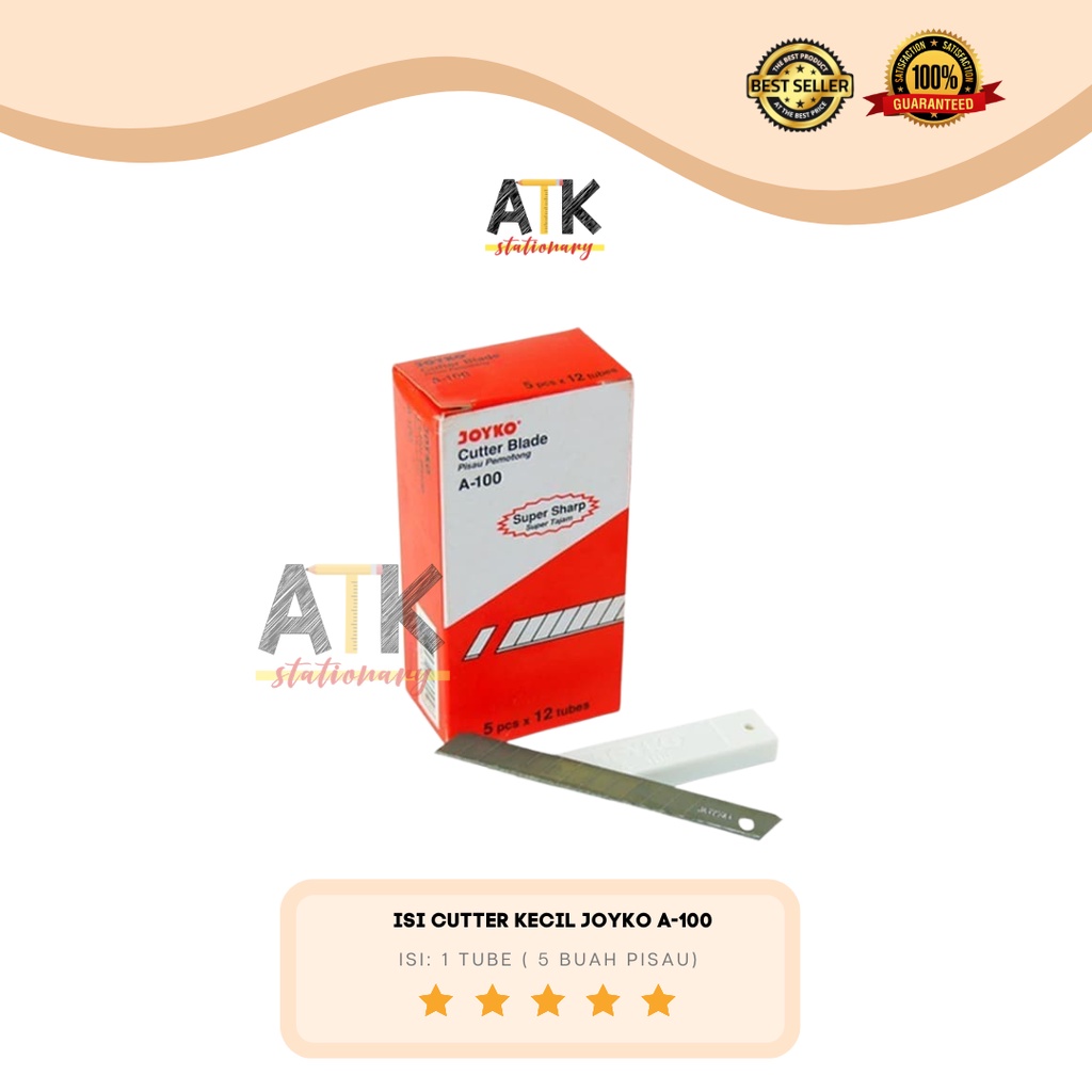 

Isi Cutter Kecil A-100 Joyko atk