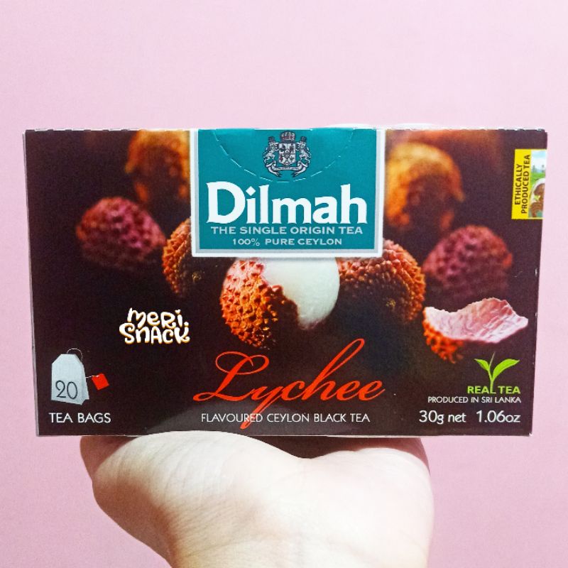 

Dilmah Lychee Tea Isi 20 Sachet / Teh Celup