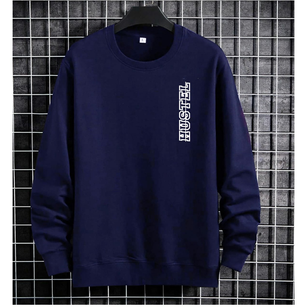 BISA COD/BAJU SWEATER HUSTEL/SWEATER TERBARU/TEBAL/UNISEX