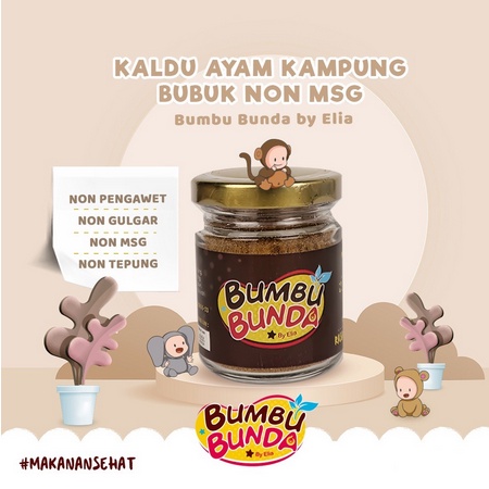 Bumbu Bunda Kaldu Sapi Ayam Kampung dan Ikan Tuna 50Gr - Kabakids Store