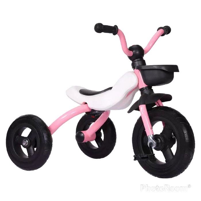 Sepeda Anak Roda 3 / Sepeda Lipat Anak / Ride On Foldable Bike - PINK