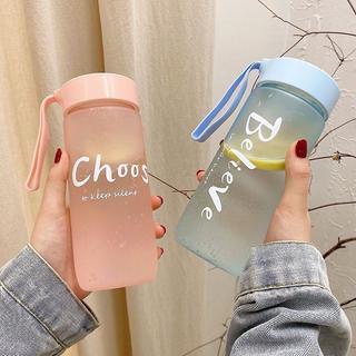 [JUALSEMUA18](BTL.07)Botol Minum Multifungsi Doff / Botol Minum Motivasi / Botol Minum Viral / Drinking Bottle /IMPORT