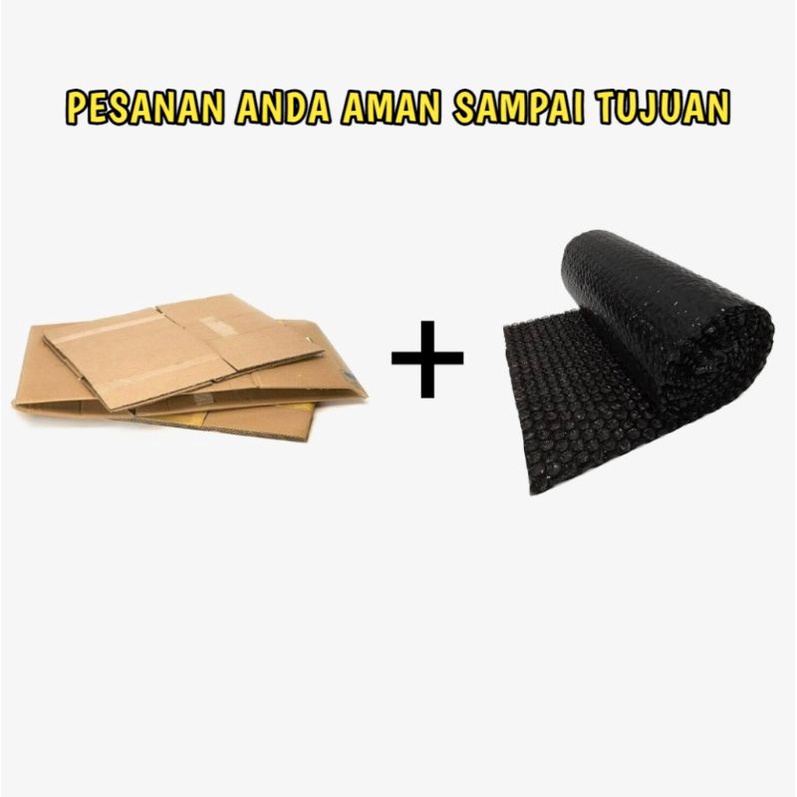 EXTRA BUBBLE WRAP + KARDUS BEKAS PENGAMAN PAKET ANDA