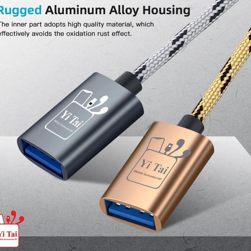 OTG YI TAI TYPE YT-21 YT-22 OTG 2IN1 MICRO USB TYPE C FAST TRANSFER DATA - BC {CKR.10De22q}