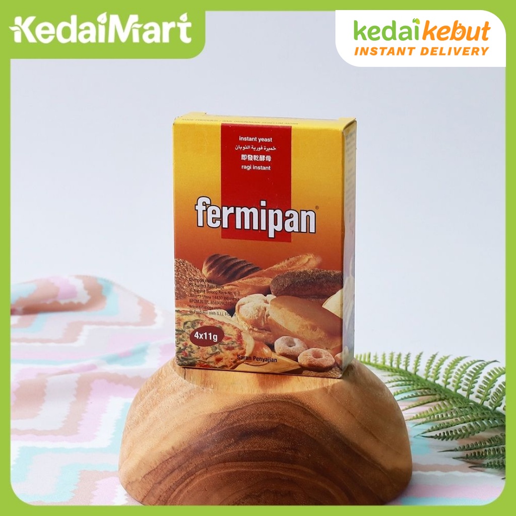 

Fermipan Ragi Instan 4 X 11 Gram