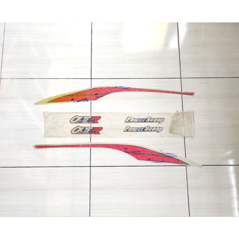 sticker stiker striping body bodi yamaha alfa 91 92 1991 1992 3M nos