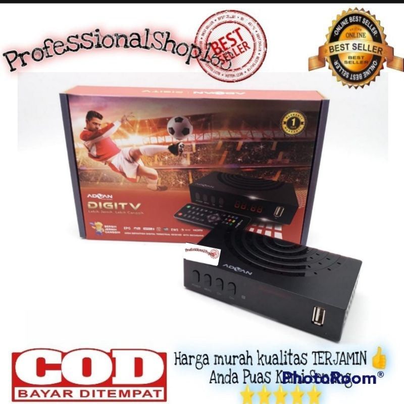 PS - ADVAN DIGITV Set top box TV digital advan DV3T2 full HD 1080P receiver tv box STB Advan digitv 
