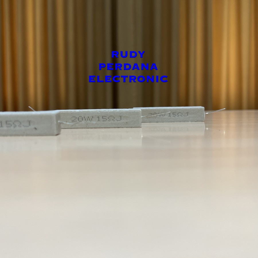 RESISTOR 20 WATT 20W 15OHM 15 OHM Ω 15R