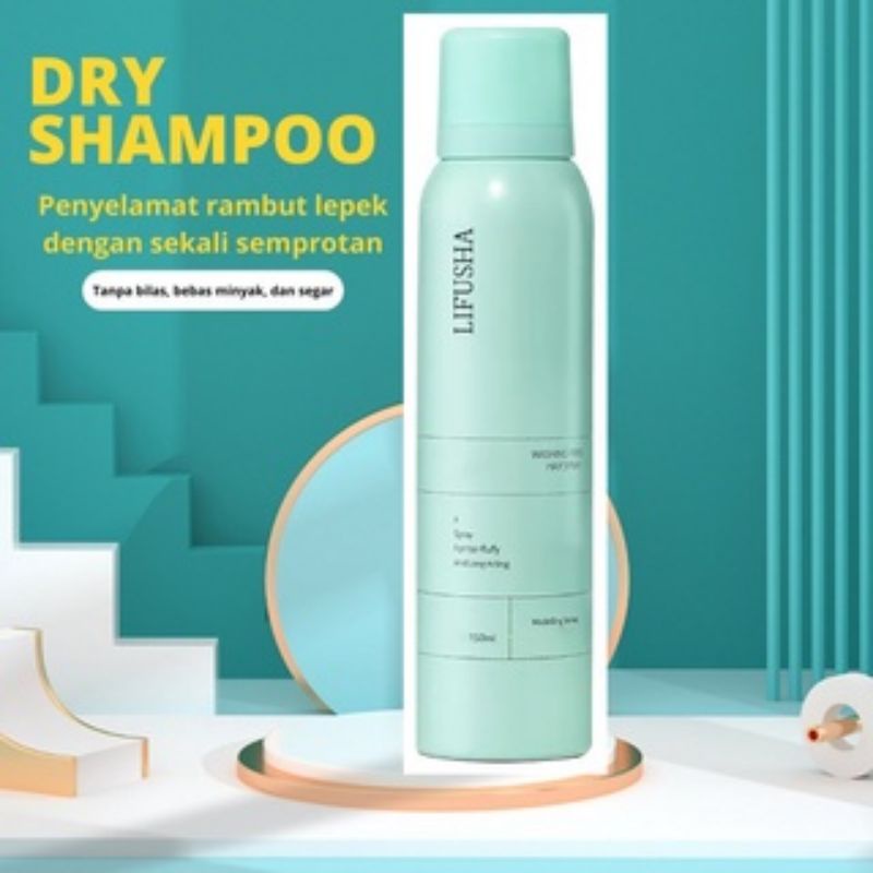 Dry Shampoo Semprotan Rambut Kering Untuk Mengembangkan Rambut Minyak Rambut