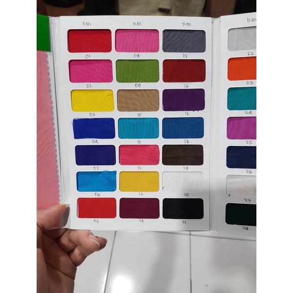 OBRAL KAIN RAYON BOX 16 / Rayon Polos Premium / Katun Rayon / Cotton Rayon Halus