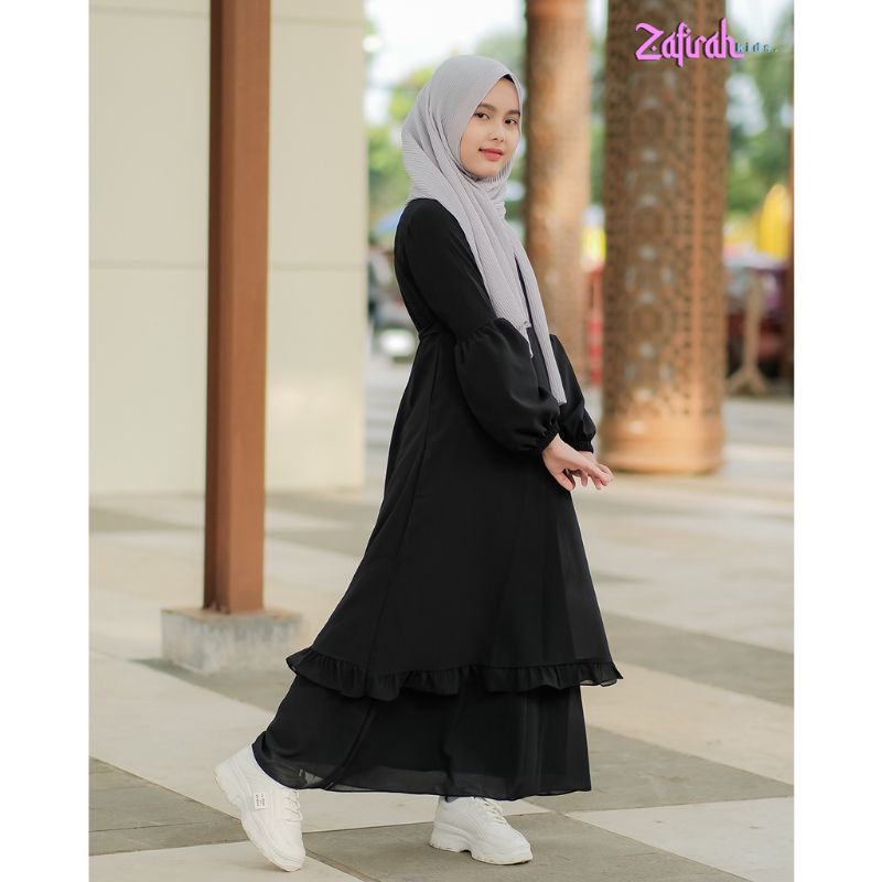 Gamis Anak Remaja Only For Elsyifa Full Furing / Gamis Polos Anak
