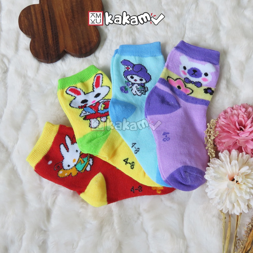 Kakamu Kaos Kaki Anak Karaker Kartun Lucu 4-6 Tahun