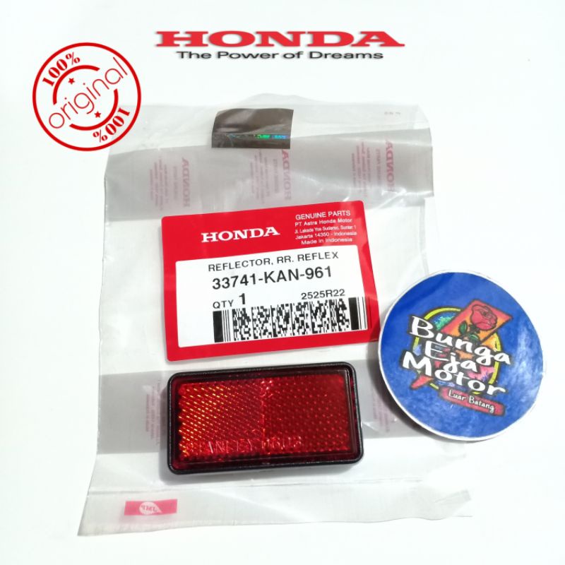 REFLEKTOR RR SPAKBOR BELAKANG / MATA KUCING SEPAKBOR BELAKANG BEAT  SCOOPY VARIO 125 150