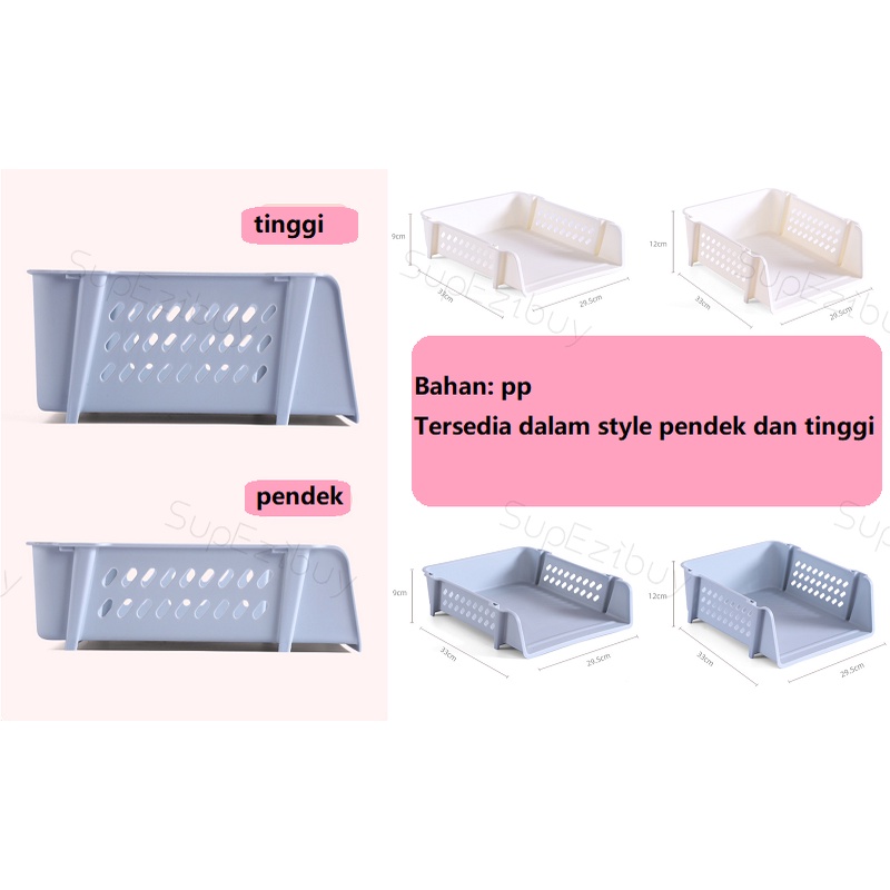 Rak Meja Tempat Rak Baju Kamar Mandi Rak Kosmetik File Organizer Rak Meja Serbaguna Rak Dokumen