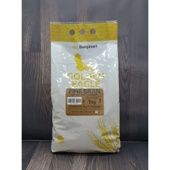 

TEPUNG KULIT GANDUM HALUS GOLDEN EAGLE FINE BRAN 1 KG