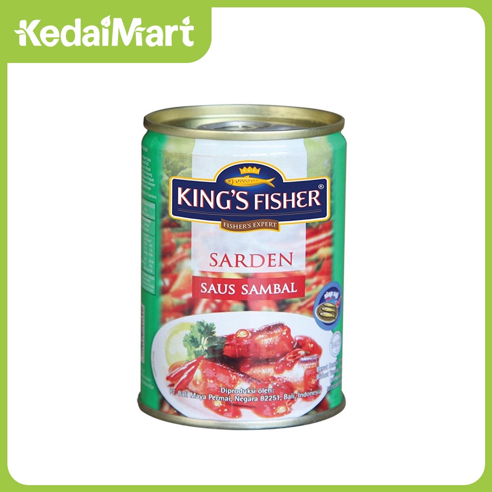 

Kings Fisher Sarden Ikan Sambal 425 Gram