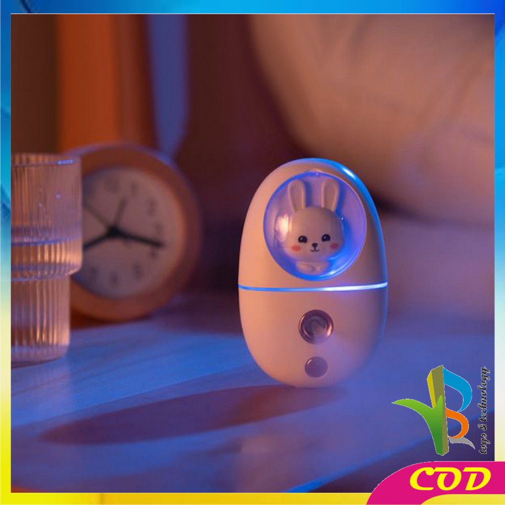 RB-K62 Nano Spray Mini Karakter Pelembab Wajah Portable / Diffuser Mini Humidifier USB Charger Bisa Untuk Disinfektan