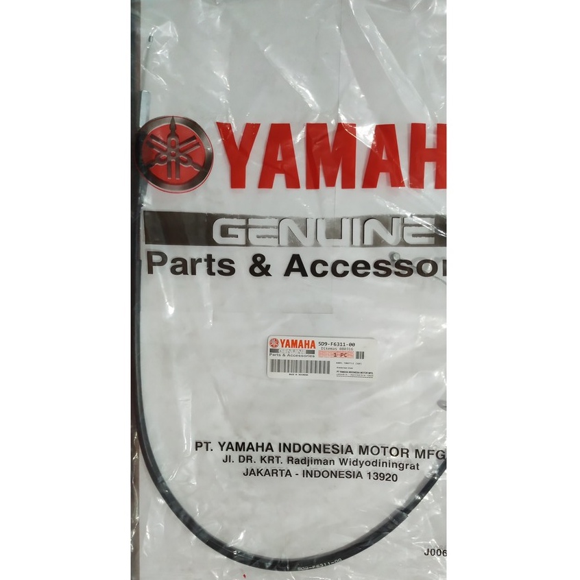 KABEL GAS YAMAHA VEGA ZR 5D9-F6311-00
