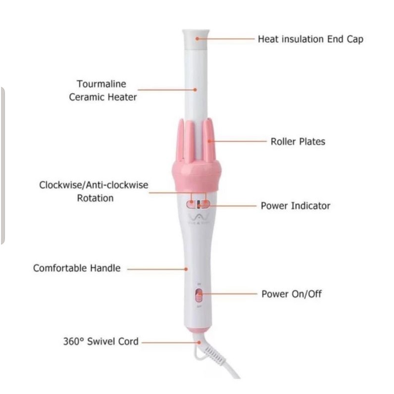 Catokan Rambut Vivido Vogua Magic Curler Catokan Keriting otomatis
