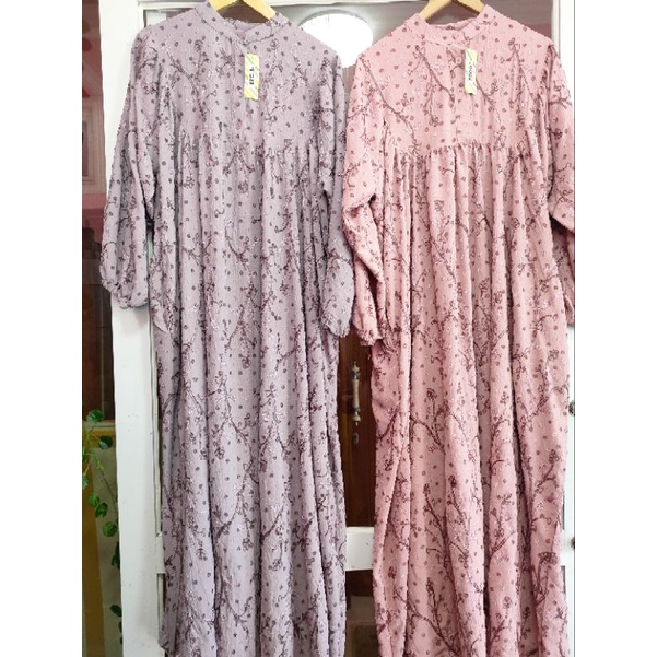 Gamis Full Bordir Ori Mozz