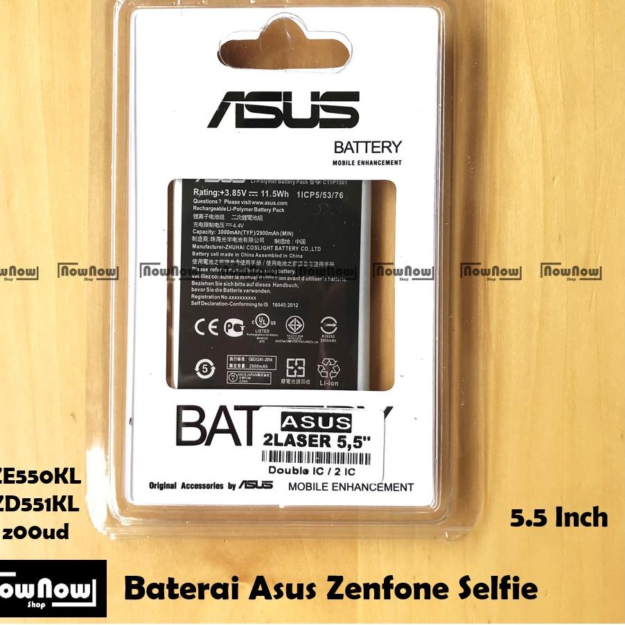 Promo Murah Baterai Asus Zenfone 2 Laser 5.5 Inch ZD551KL ZE550KL Zenfone 6 inch ZE601KL Z00UD Z00LD