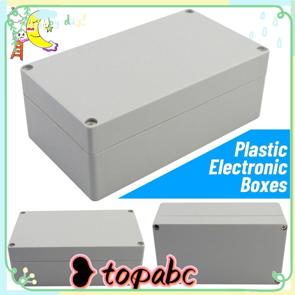 Top Kotak Proyek Elektronik Kotak Putih ABS Plastik Kualitas Tinggi Casing Modul Instrumen
