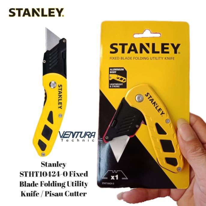 

Stanley STHT10424-0 Fixed Blade Folding Utility Knife / Pisau Cutter