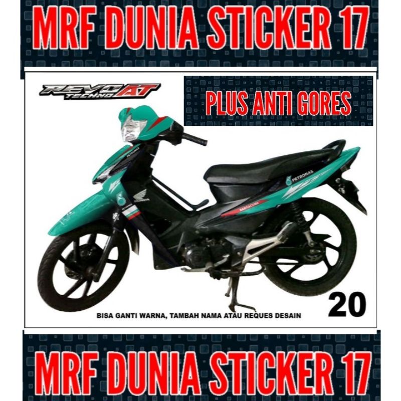 Sticker decal Revo Lama Full Body  Decal Motor Revo Lama Sticker Motor Revo Lama Decal Sticker Motor