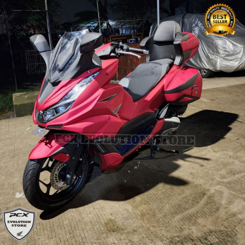 Jual Modifikasi PCX 160 MODEL GOLDWING (warna Hitam DOP) | Shopee Indonesia