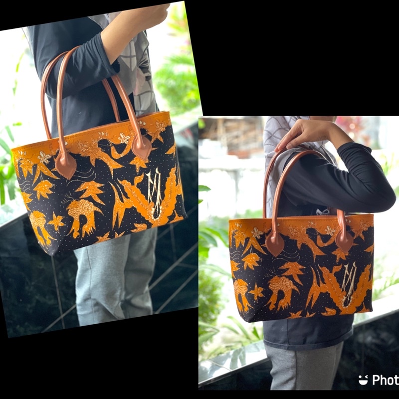 Tas batik warna ibu besar