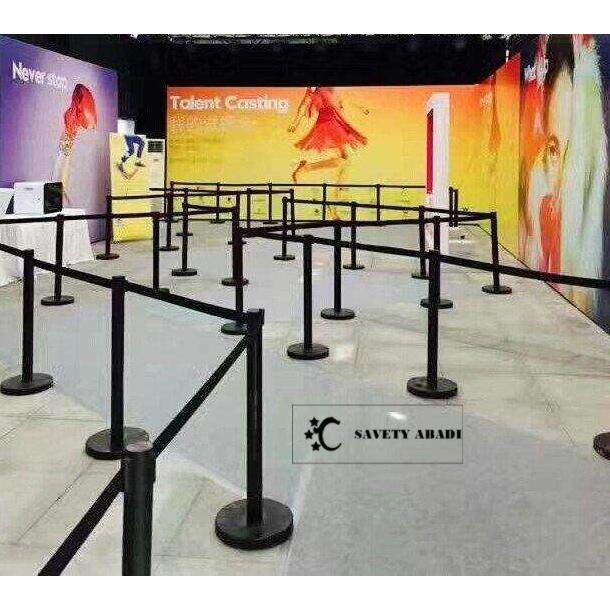 

Standing Barrier Tiang Antrian Railing Stand Pembatas Antrian Stainles