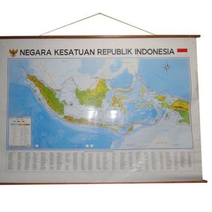 

Grosir Menarik Peta Indonesia ( TERLARIS ) / Peta Indonesia / Peta gantungan /Peta Indonesia, peta , peta lipat, perlengkapan kantor, perlengkapan sekolah