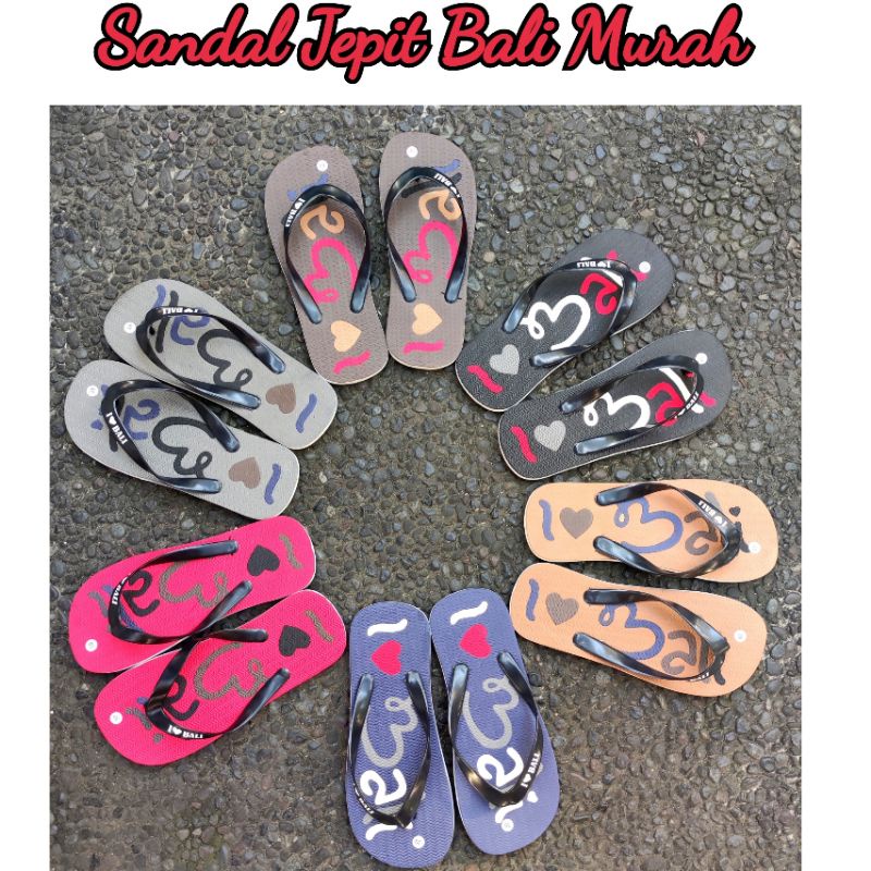 Sandal Jepit/ Sandal Japit/ Sandal Unisex/ Sandal Bali Murah