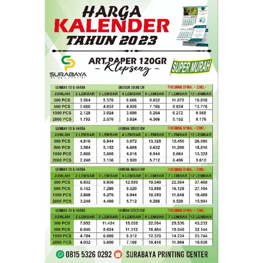 

CETAK KALENDER 2025 AP120G KUALITAS TERBAIK DAN MURAH