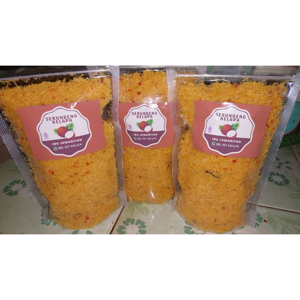 

Serundeng Kelapa/Serundeng Manis/Serundeng Renyah