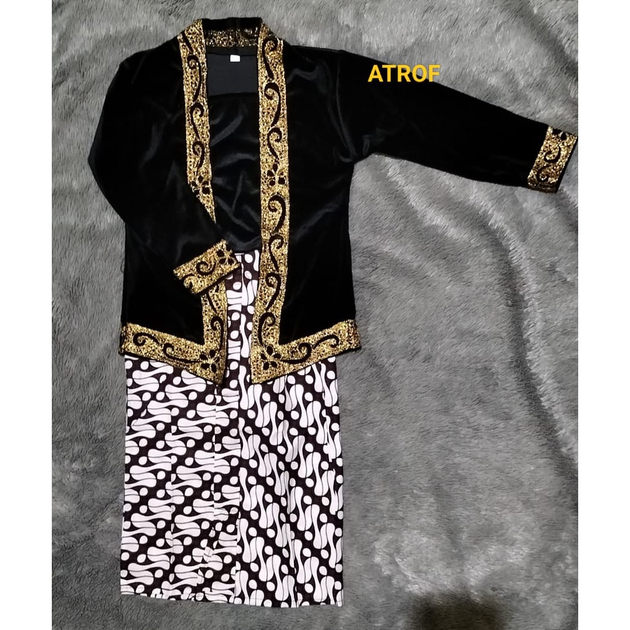 Jual Stelan Kebaya Beludru Anak Usia PAUD Sampai Usia SMA ( Kebaya ...