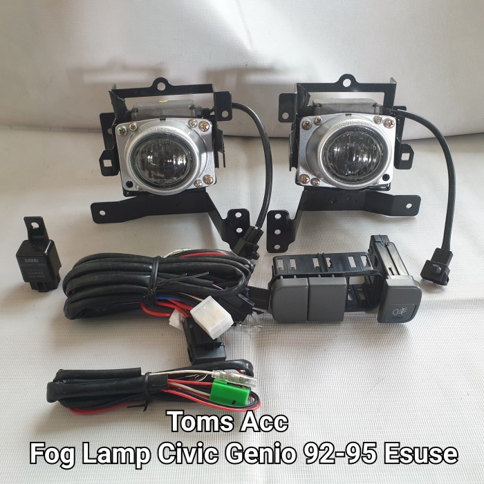 Fog Lamp Civic Genio 4D 1992 1995 Honda Foglamp Depo Lampu Kabut murah