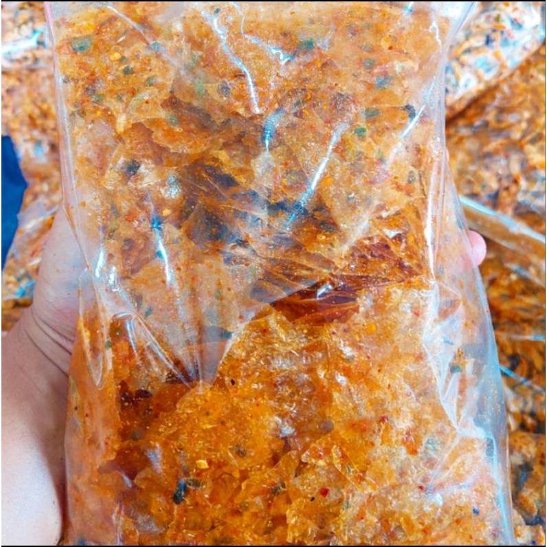 

Kiloan (1kg)Kripca KIloan Murah Grosir Keripik Beling Pedas Kripik Kaca SI DU EL Cemilan Murah Kripca Banyak Rasa Keripik Kaca Kemasan Pouch