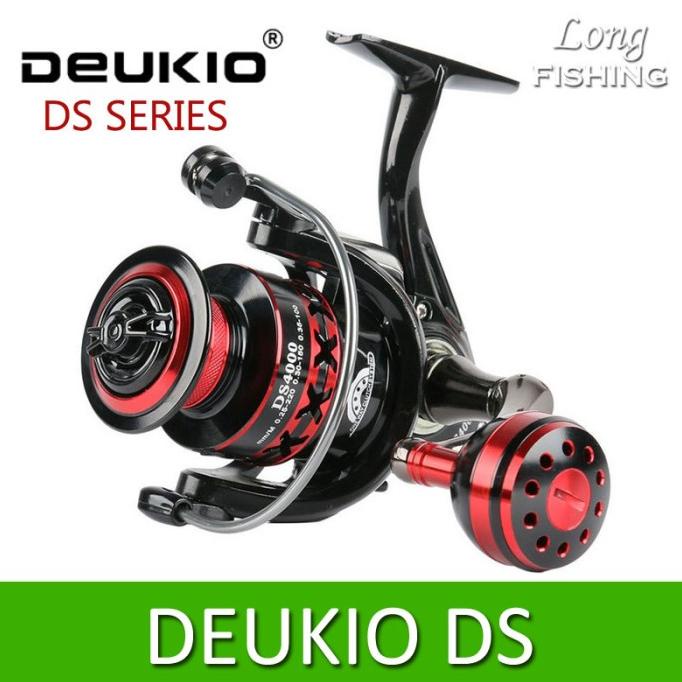 [Bayar DiTempat] Reel Pancing Metal DEUKIO DS 2000 - 7000 Kekuatan Tinggi Body Mewah
