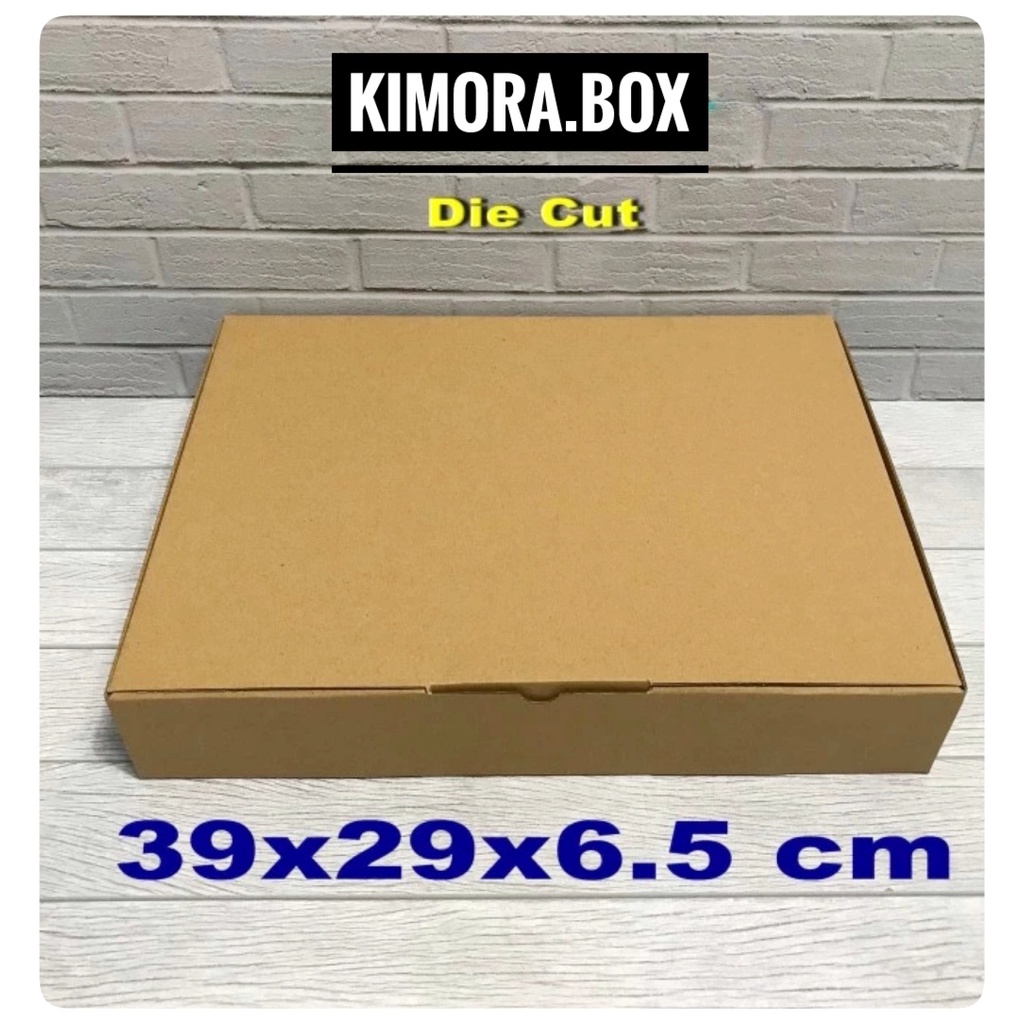 

KARDUS KARTON UK. 39x29x6,5 CM...DIE CUT KOTAK PIZZA BOX
