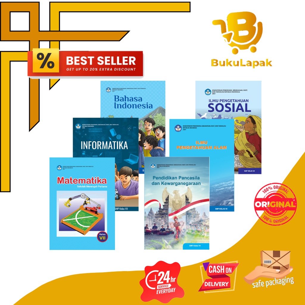 Jual Buku Kurikulum Merdeka Smp Kelas 7 Buku Merdeka Belajar Smp