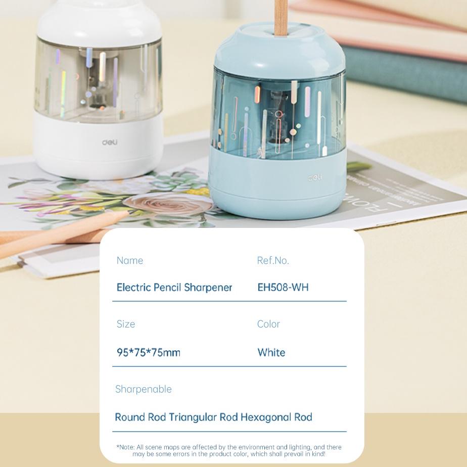 

Oke Price ❀ Deli Electric Pencil Sharpener / Rautan Pensil Otomatis Lucu EH508$