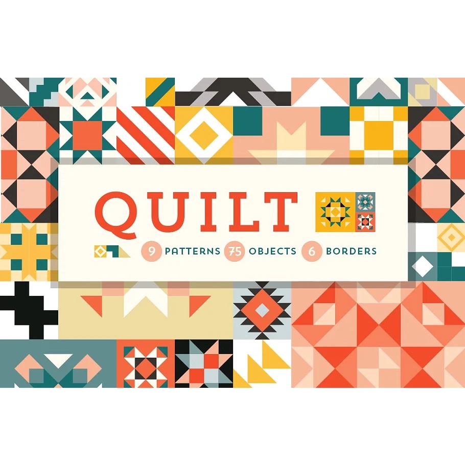 Geo Trio Pattern Bundle