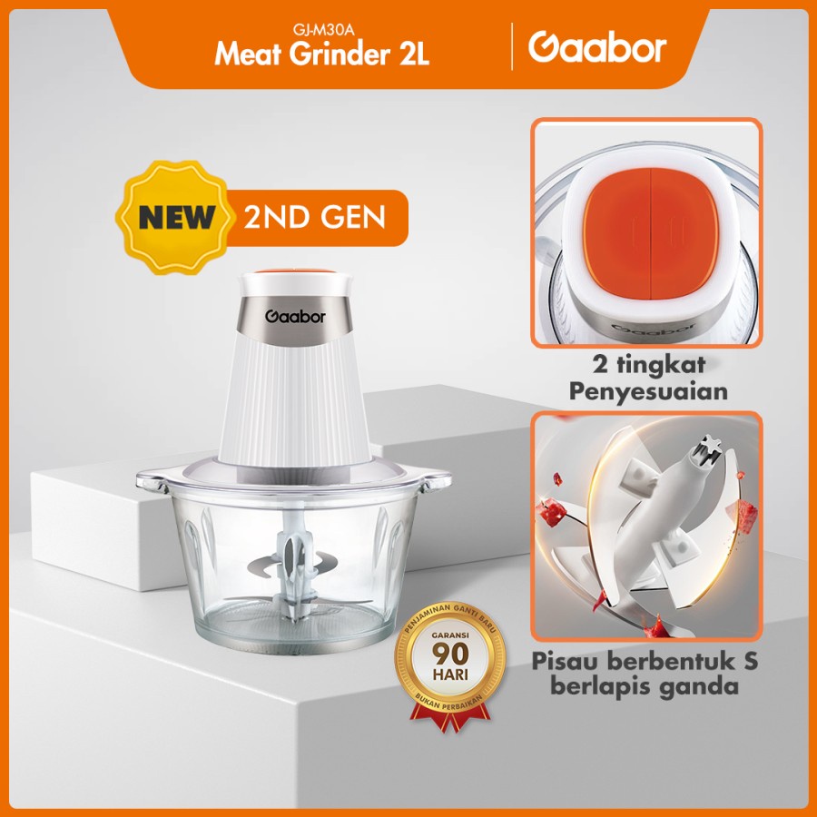 Gaabor Electric Meat Grinder Mesin Penggiling Daging  GJ-M30A / Food Processor