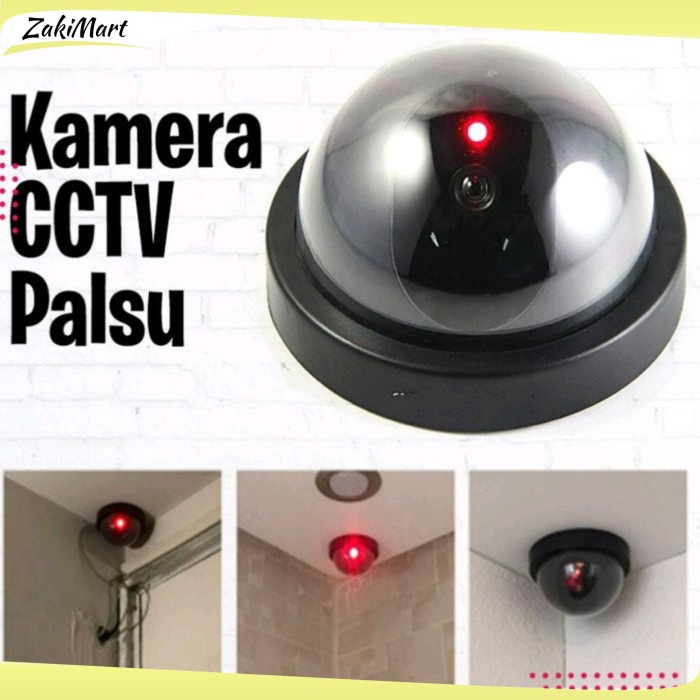 Fake CCTV Camera Dummy Fake Security Kamera Palsu Murah