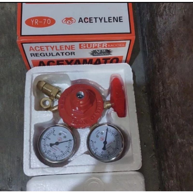 REGULATOR ACETYLENE  YR-71 YR-70 merek YAMATO
