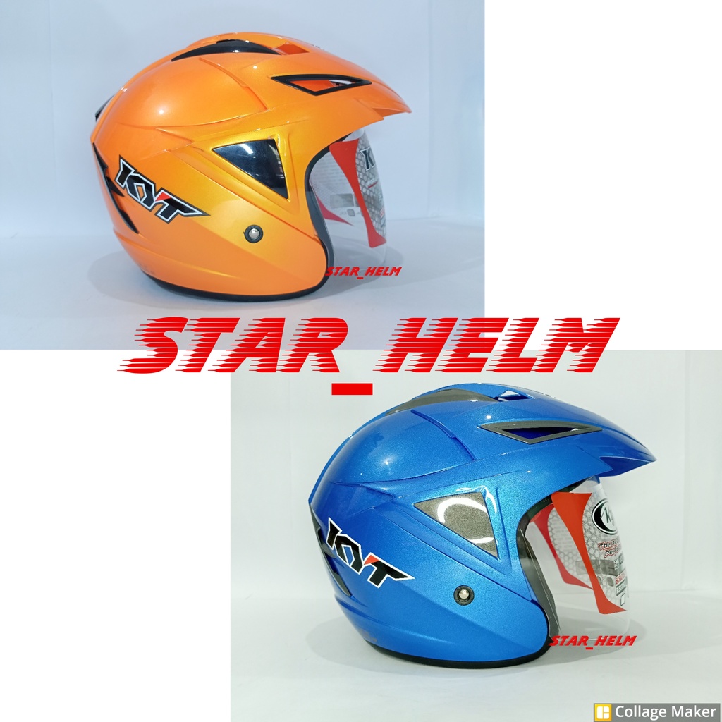 HELM HALF FACE KYT SCORPION KING
